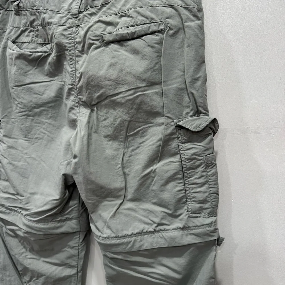 REI Co-op Sahara Convertible Pants Shorts Gray Size XL 18 Girls Outdoor Hiking
